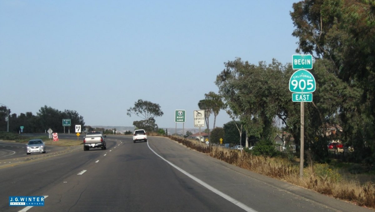 San Diego, CA - Semi-Truck Involved in Multi-Vehicle Crash on SR-905 East