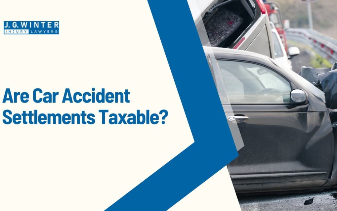 Are car accident settlements taxable