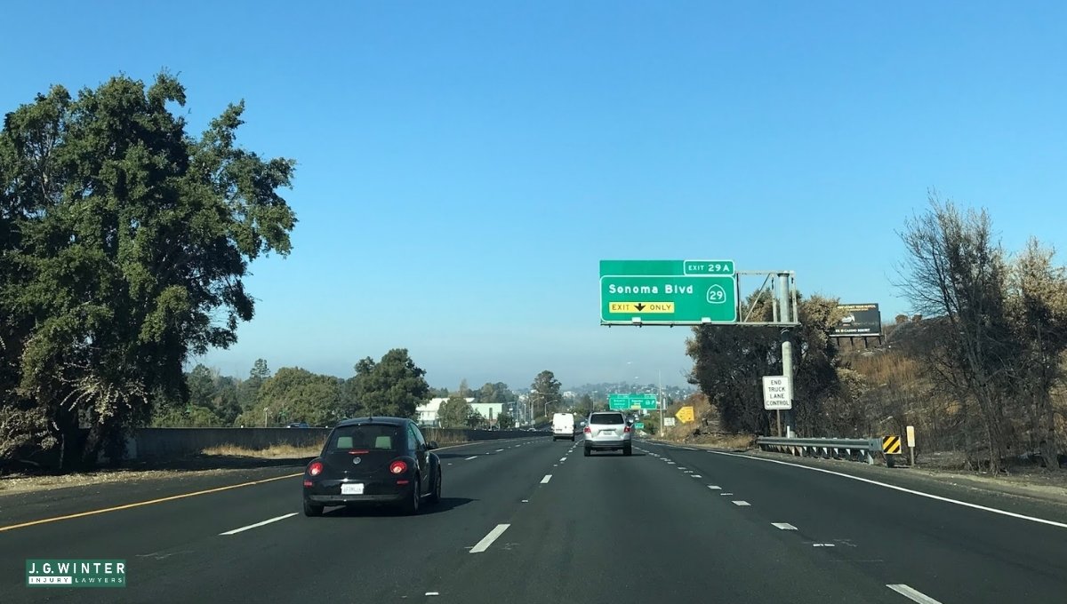 Calistoga, CA - Motorcyclist Injured in Crash on SR-29