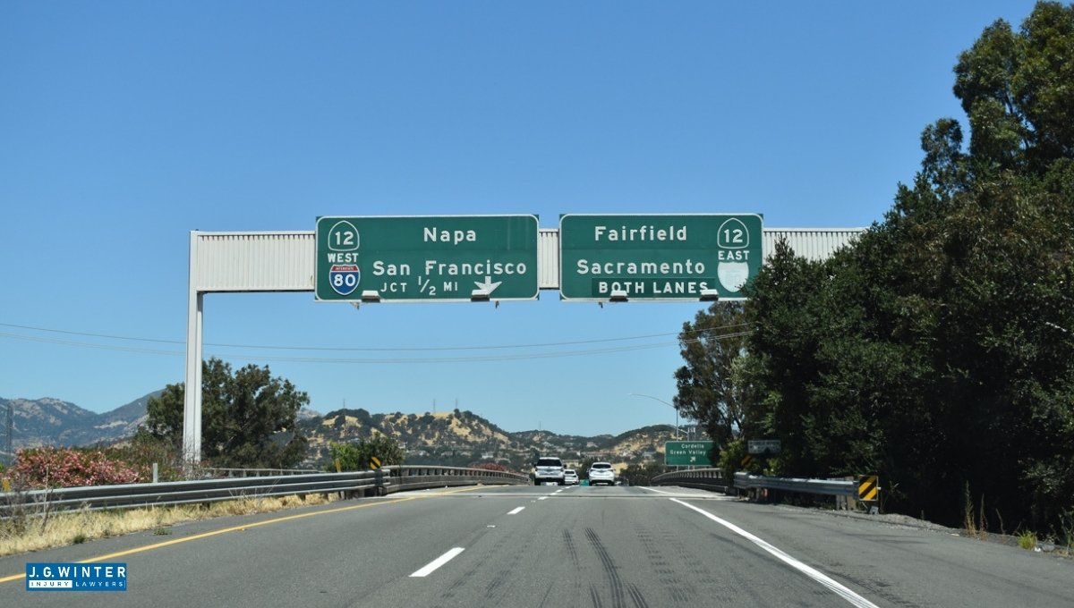 Concord, CA - Two-Vehicle Crash Reported on I-680 North Near SR-242