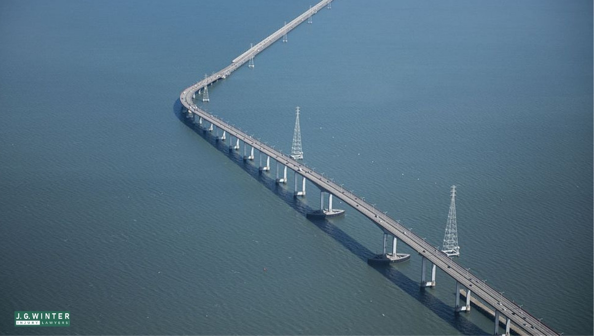 Foster City, CA - One Injured in Crash on CA-92 WB at San Mateo Bridge