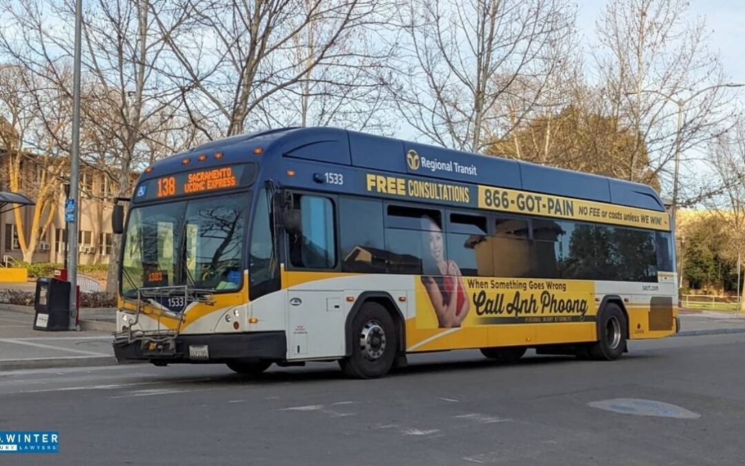 Sacramento, CA – Pedestrian Critically Injured After Being Struck by Regional Transit Bus