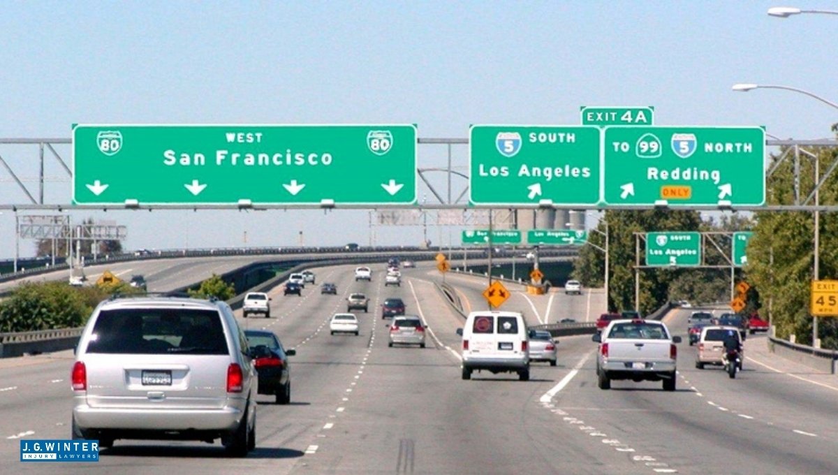Sacramento, CA - Vehicle Rollover Accident on I-5 South Near Airport Blvd