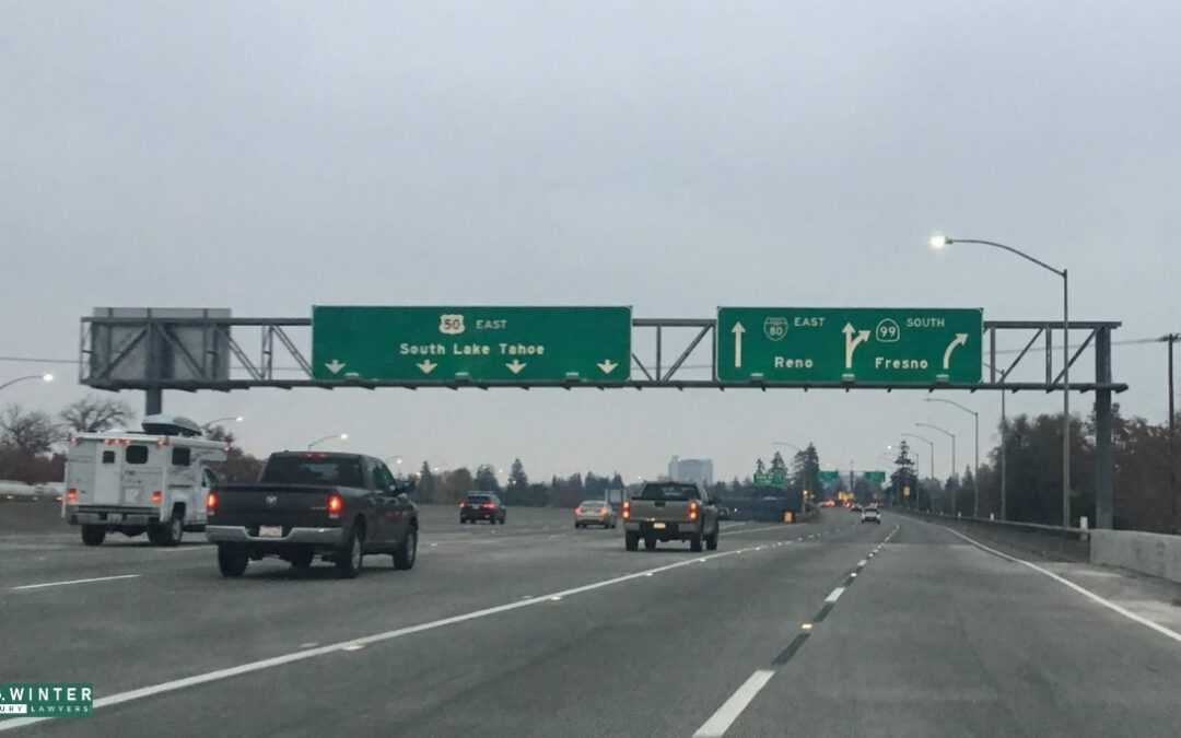 Sacramento, CA – One Injured in Crash with Tractor-Trailer on SR-99