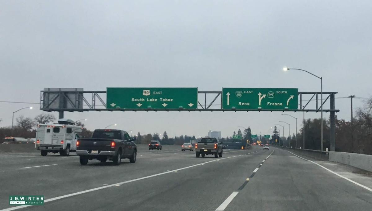 Sacramento, CA - One Injured in Crash with Tractor-Trailer on SR-99