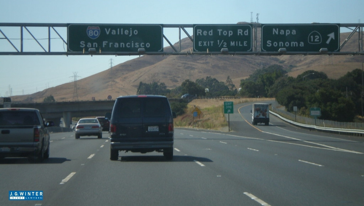 San Francisco, CA - Injuries in Hit-and-Run on I-80 West
