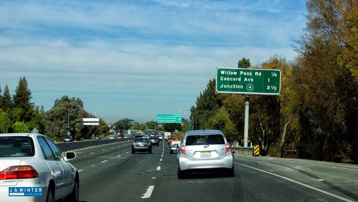 Concord, CA - Six-Vehicle Crash Reported on I-680 South Near Willow Pass Rd On-Ramp