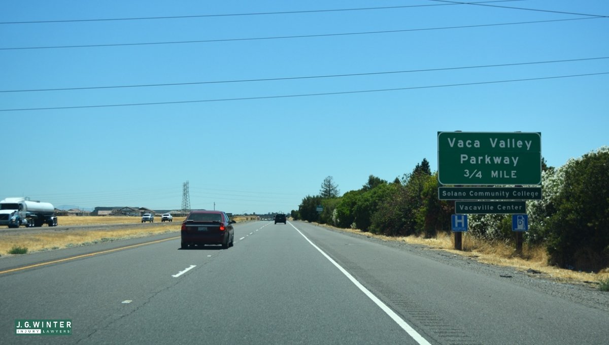 Solano County, CA - Cyclist Injured in Crash on I-505 South