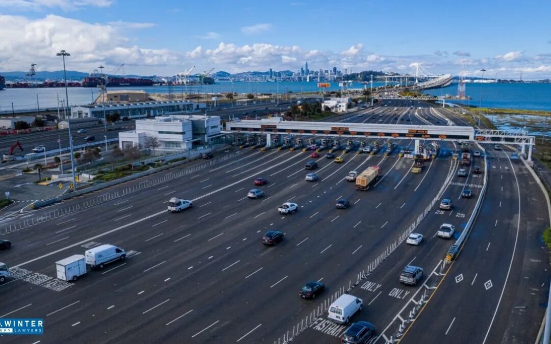 Oakland, CA – One Injured in Three-Vehicle Crash at I-80 Bay Bridge Toll Plaza