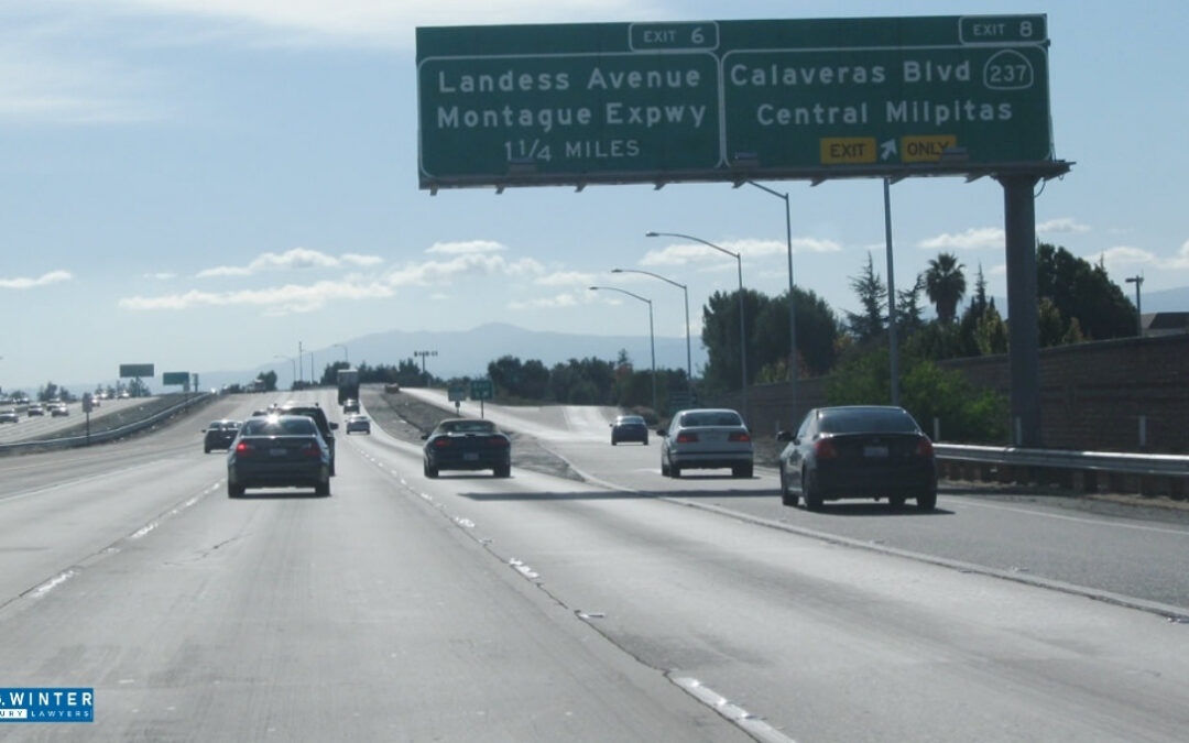 San Jose, CA – One Injured in Two-Vehicle Crash on I-680 Montague Expressway