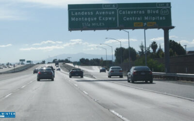 San Jose, CA – One Injured in Two-Vehicle Crash on I-680 Montague Expressway