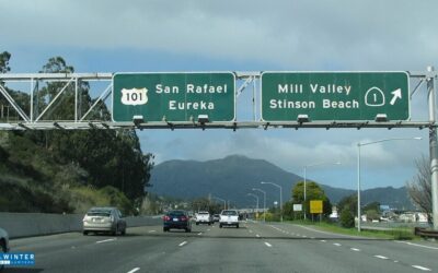 Mill Valley, CA – One Injured in Two-Vehicle Crash on Hwy 101