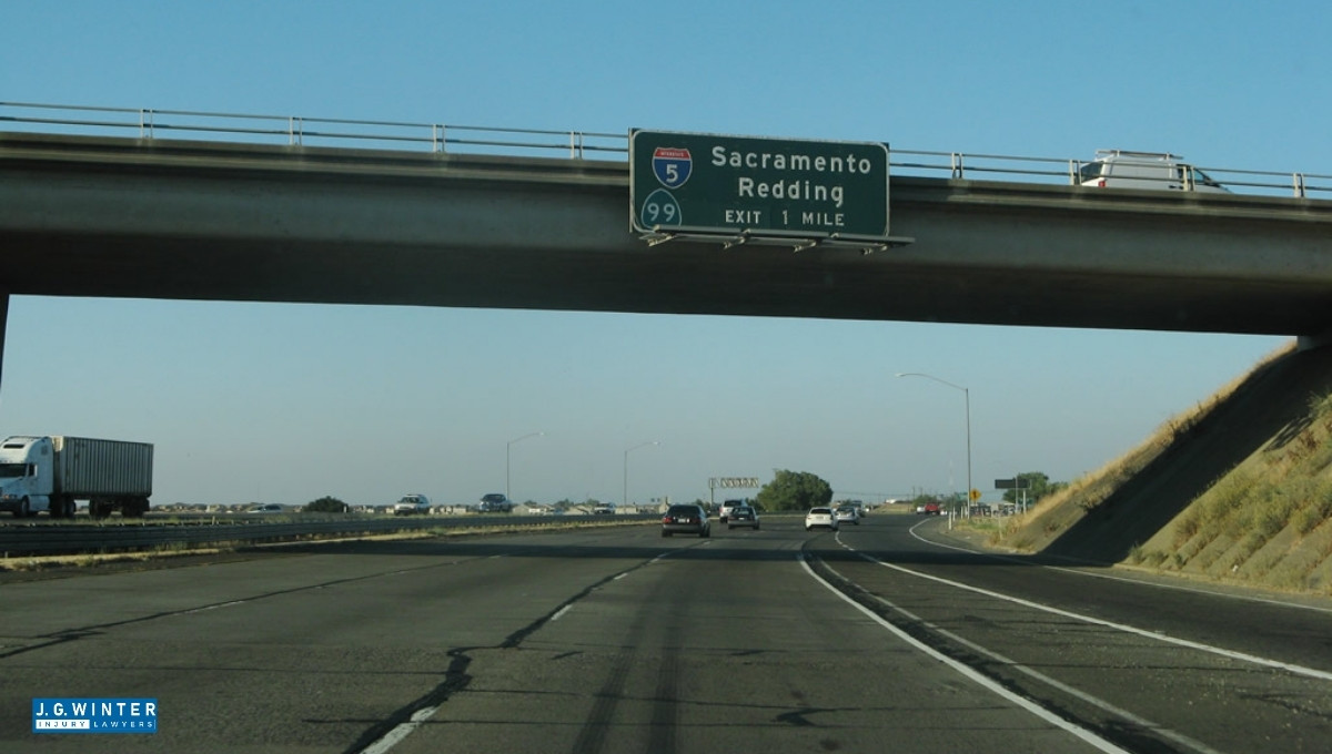 Sacramento, CA -Two-Vehicle Crash Reported on I-80