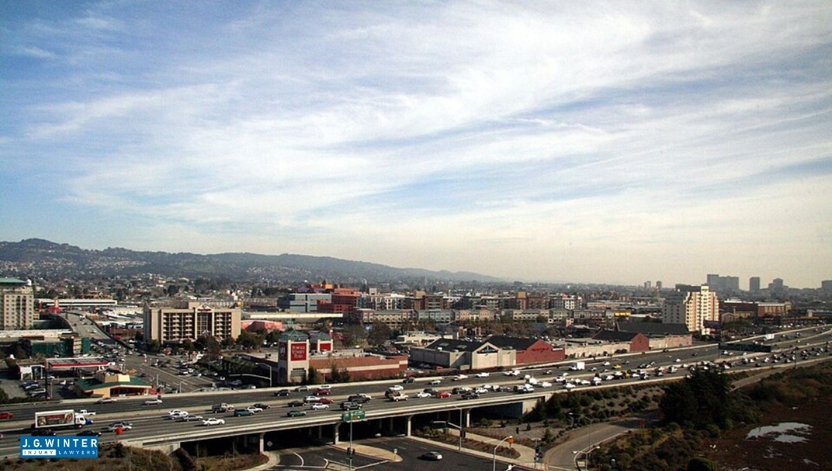 Emeryville, CA - One Injured in Two-Vehicle Crash on I-80 West