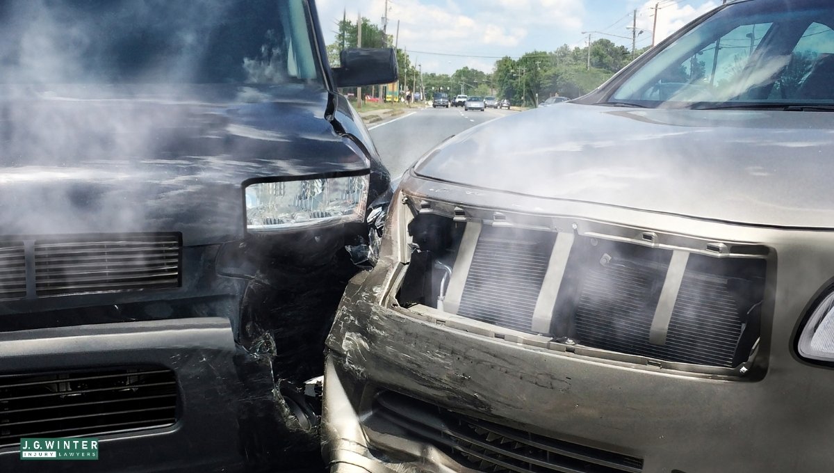 Stockton, CA - Minor Injuries Reported in Two-Vehicle Crash on River Drive