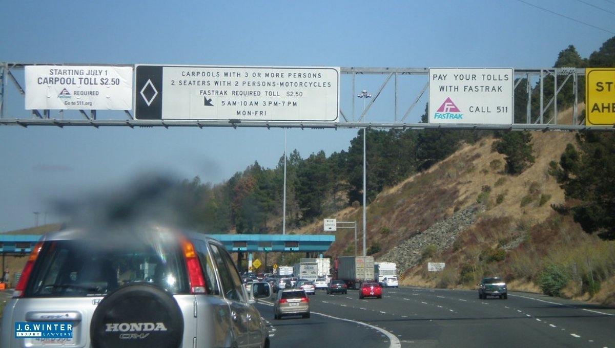 Vallejo, CA - Two-Vehicle Crash on I-80 Near Carquinez Toll Plaza