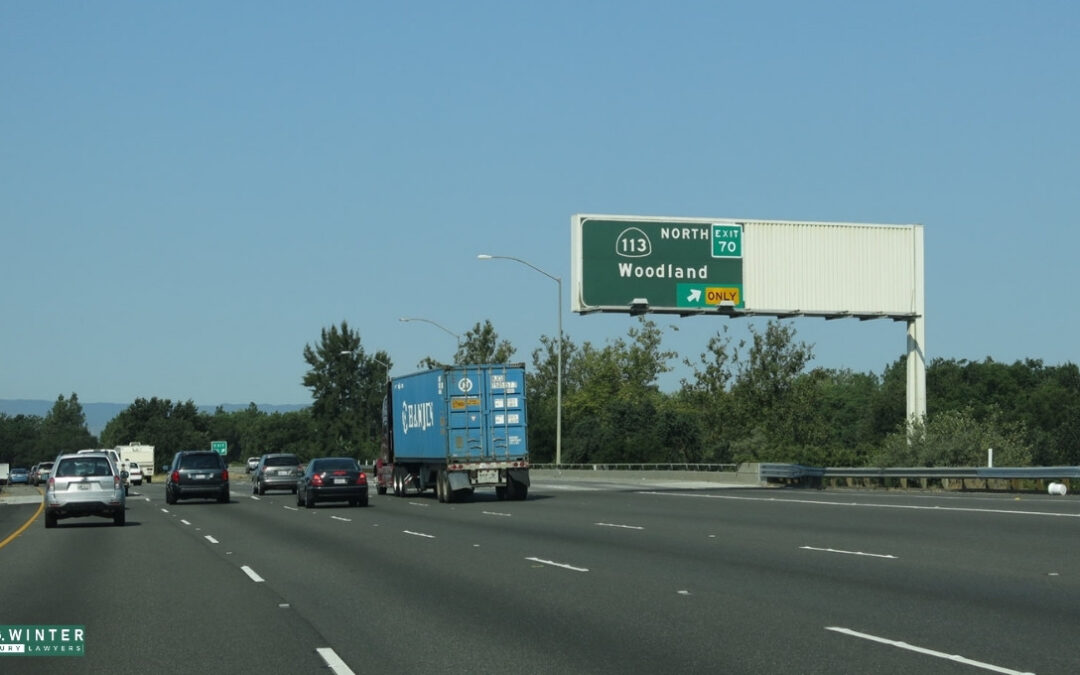 Yolo County, CA – Minor Injuries in I-80 Crash Chiles Rd