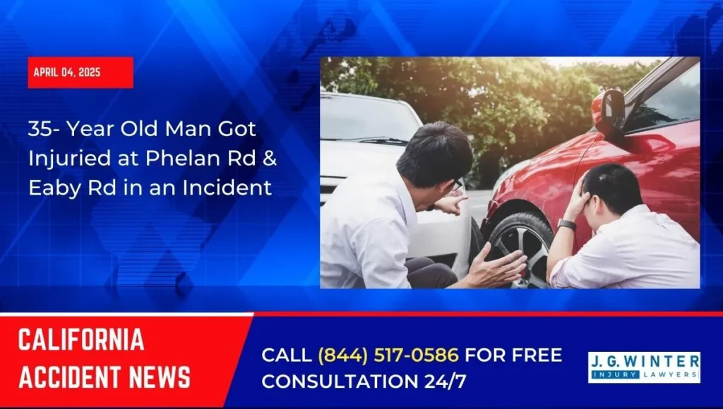 [04-04-2025] - 35- Year Old Man Got Injuried at Phelan Rd & Eaby Rd in an Incident