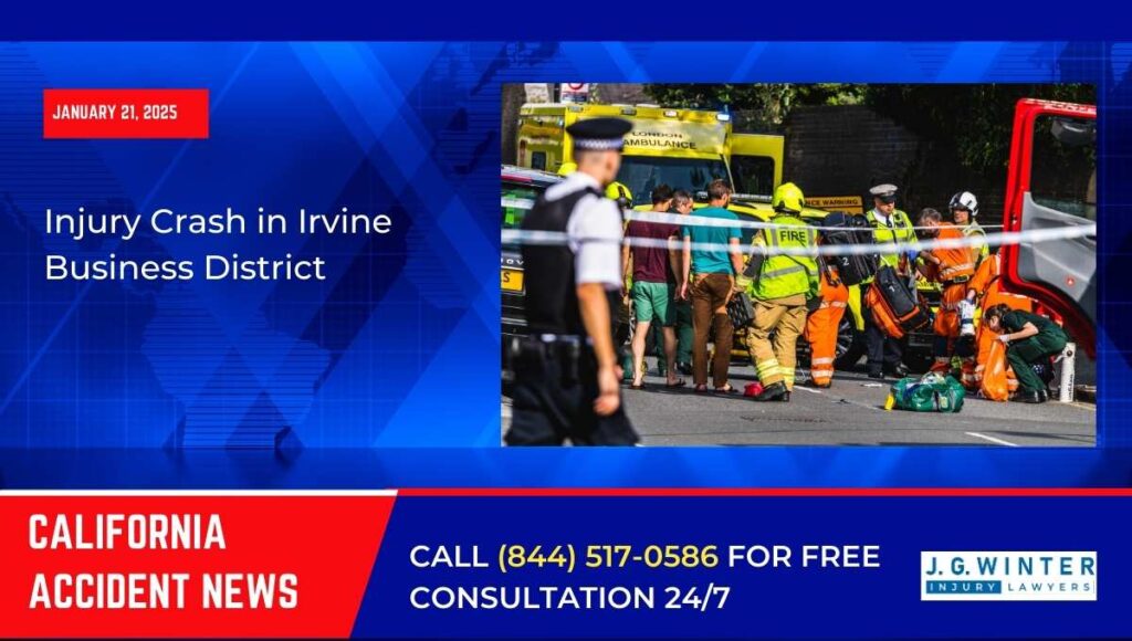 [01-20-2025] - Injury Crash in Irvine Business District