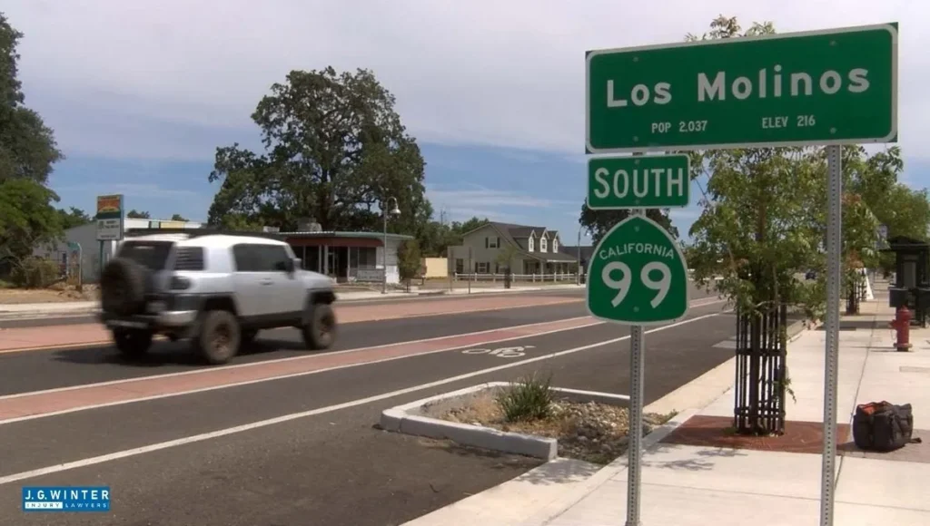 Los Molinos, CA - Motorcyclist Injured in Collision with Ford Truck on SR-99 at Sherman St