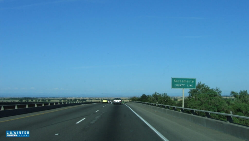 Galt, CA - Chevrolet Malibu, Toyota RAV4, Dodge Ram Crash on I-5 at Twin Cities Rd