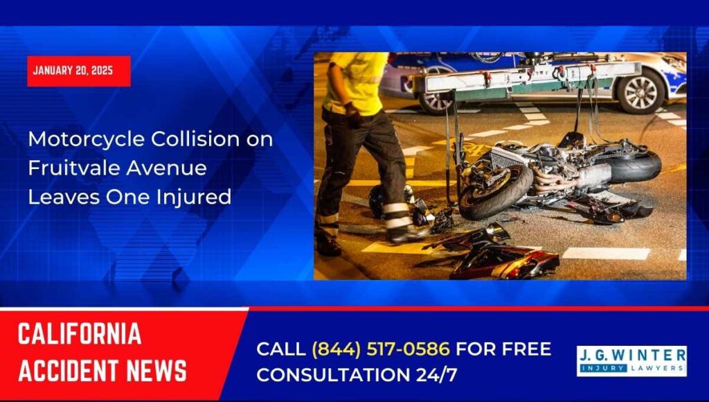 [01-20-2025] - Motorcycle Collision on Fruitvale Avenue Leaves One Injured