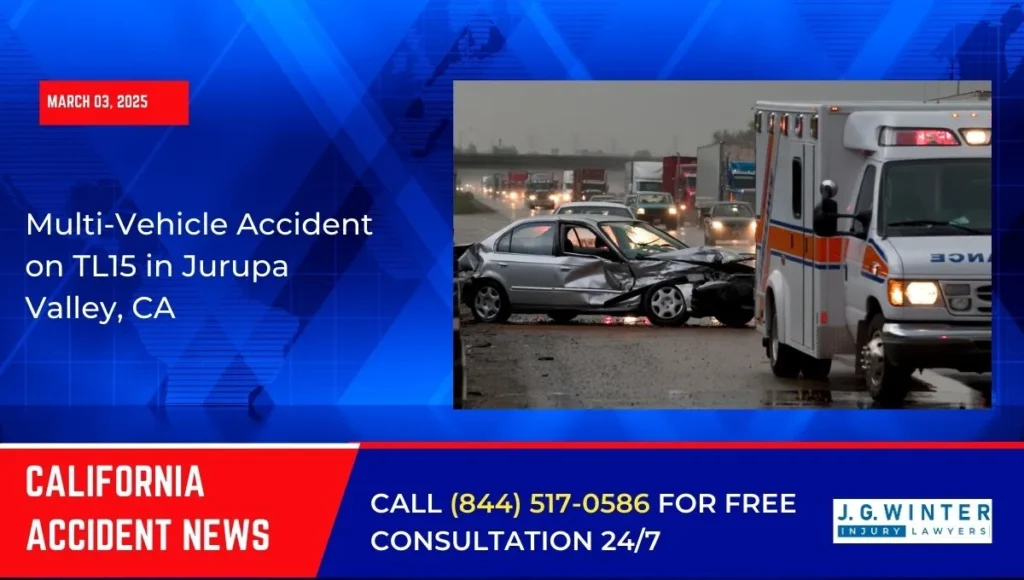 [03-03-2025] - Multi-Vehicle Accident on TL15 in Jurupa Valley, CA