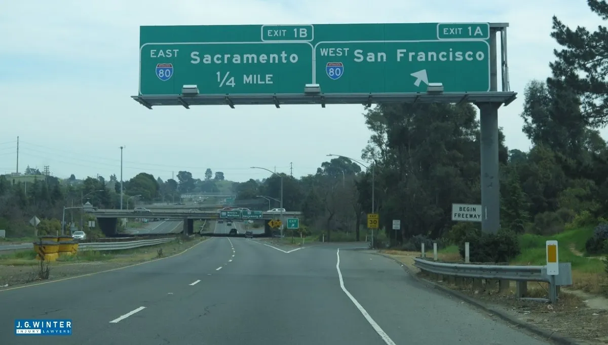 Benicia, CA - Nissan Rogue and Honda CR-V Crash on I-780 E Near Columbus Parkway