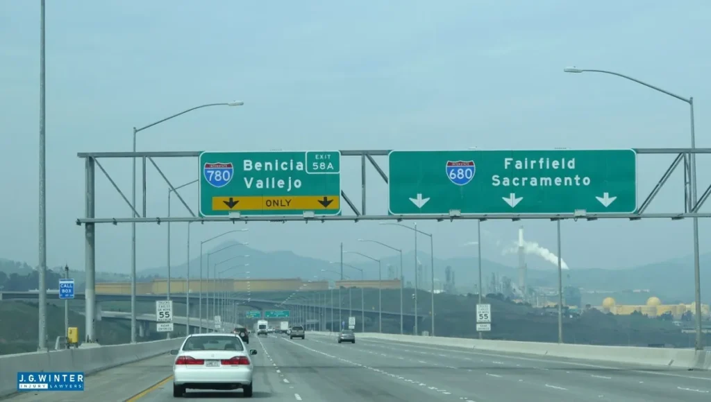 Vallejo Incident on Interstate 80 Involving Multiple Vehicles