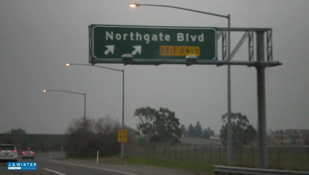 Natomas, CA - Pedestrian Injured in Collision on I-80 at Northgate Blvd