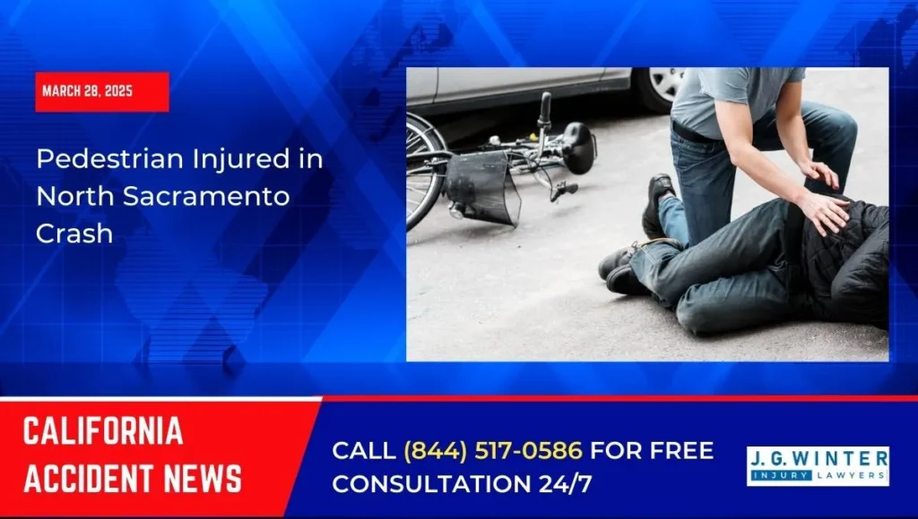 [03-28-2025] - Pedestrian Injured in North Sacramento Crash