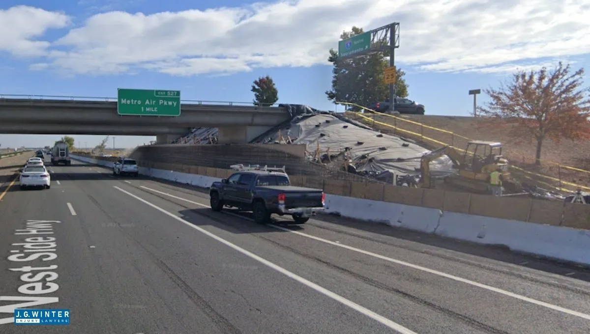 Sacramento, CA - One Injured in Multi-Vehicle Crash on I-5 Near Arena Blvd