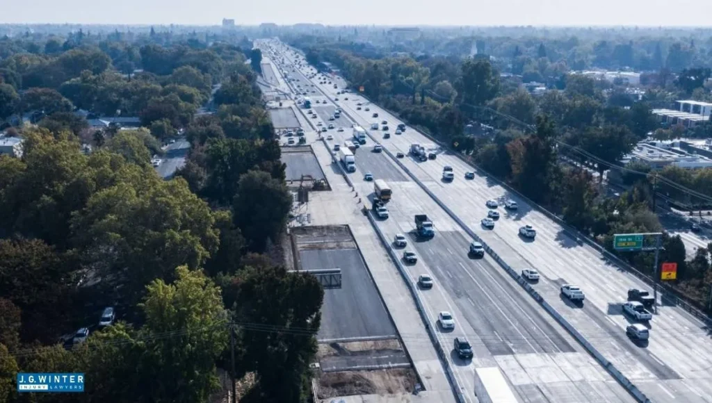 Sacramento, CA - Three-Vehicle Crash Reported on US Highway 50 West