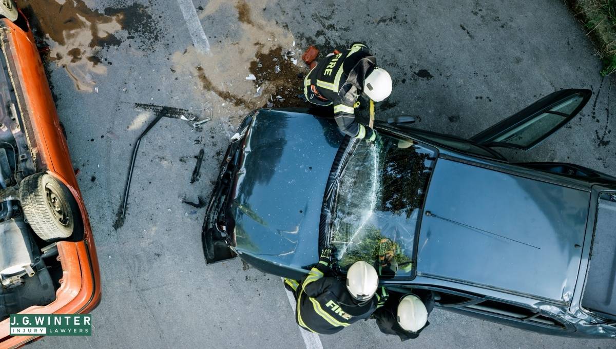 Sacramento, CA - One Injured in Multi-Vehicle Crash