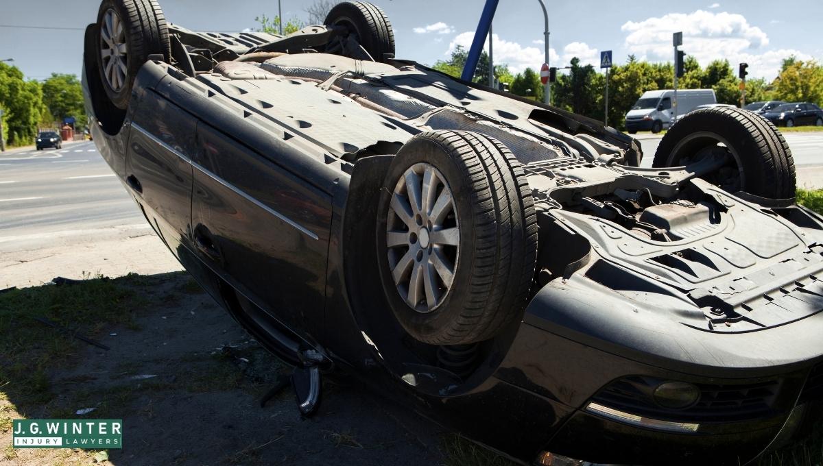 Sacramento, CA - Four Hospitalized in SUV Rollover at Marconi & Lacy