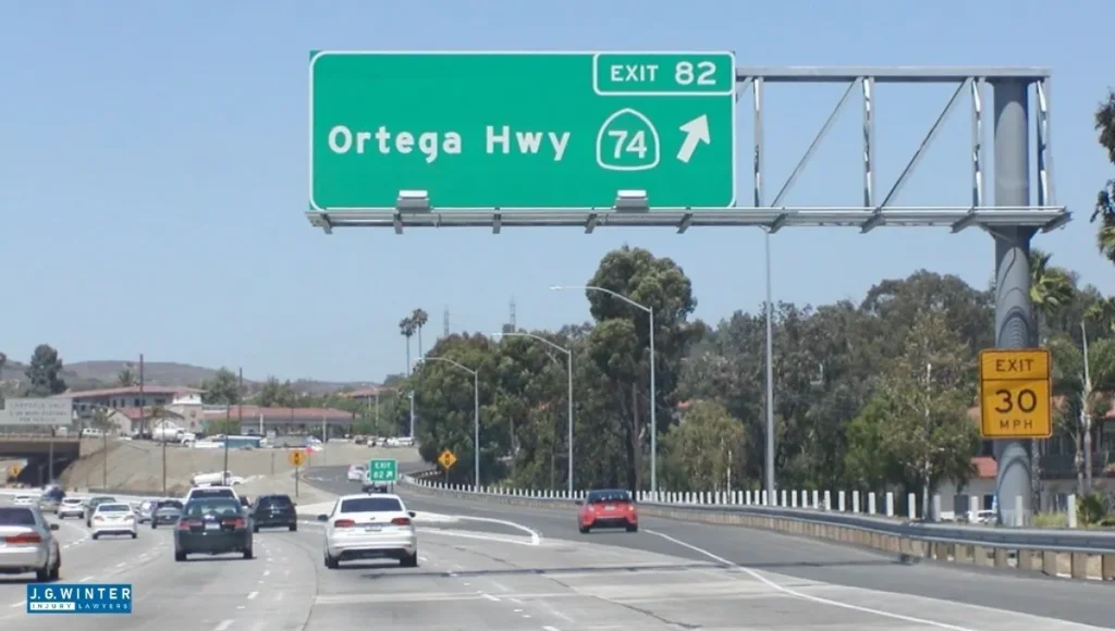 San Juan Capistrano, CA - One Injured in Semi Truck and Kia Crash on I-5
