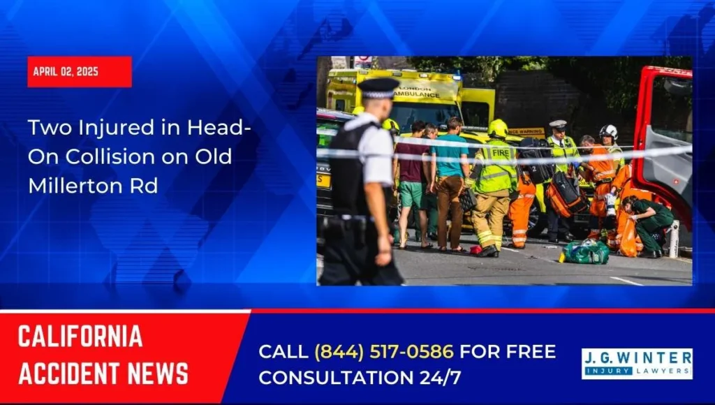 [04-02-2025] - Two Injured in Head-On Collision on Old Millerton Rd