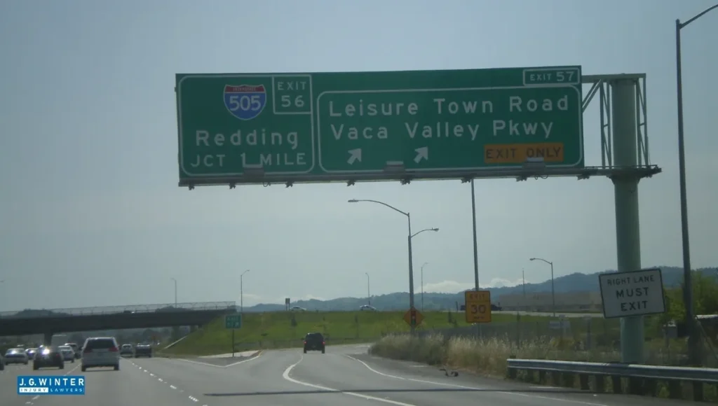 Vacaville, CA - One Killed in Crash on I-80 Near Leisure Town Road