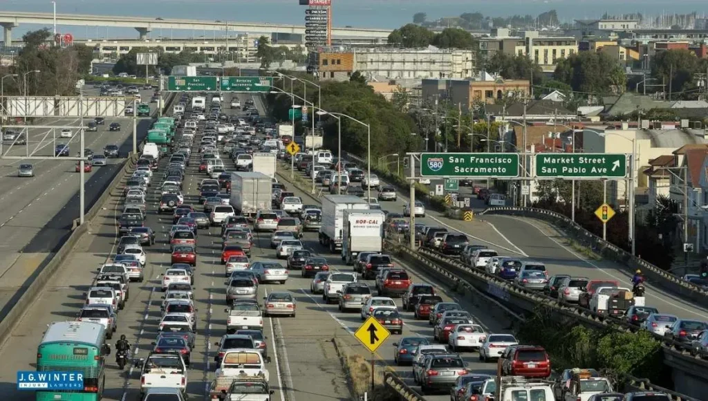 San Francisco, CA - Two-Vehicle Collision on Treasure Island Onramp to WB I-80