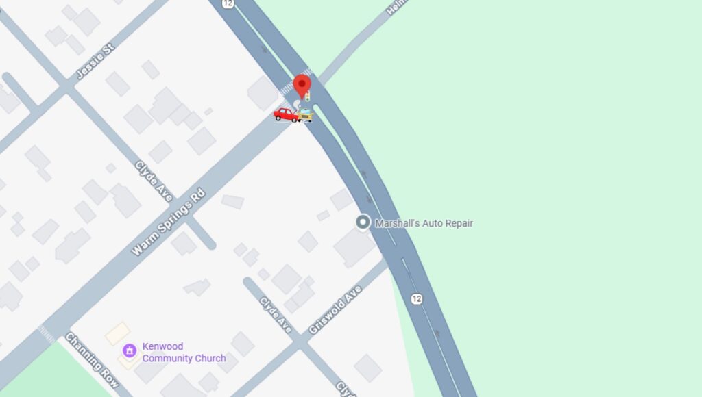 Kenwood, CA - One Injured in Multi-Vehicle Crash on CA-12