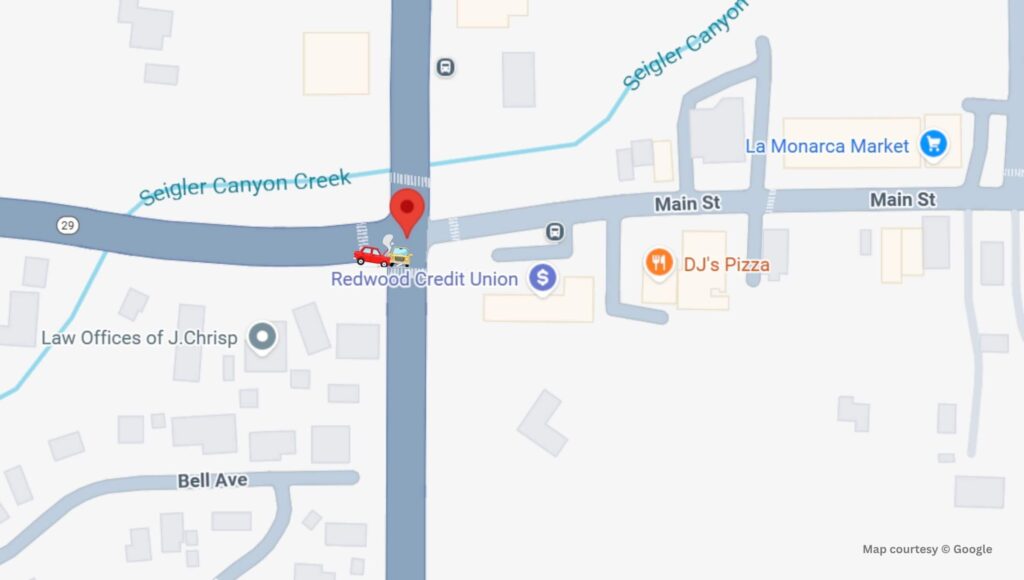 Lower Lake, CA - One Hospitalized in Crash on SR-53 at SR-29
