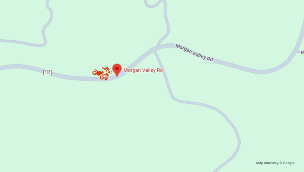 Lower Lake, CA - One Injured in Motorcycle Crash on Morgan Valley Rd
