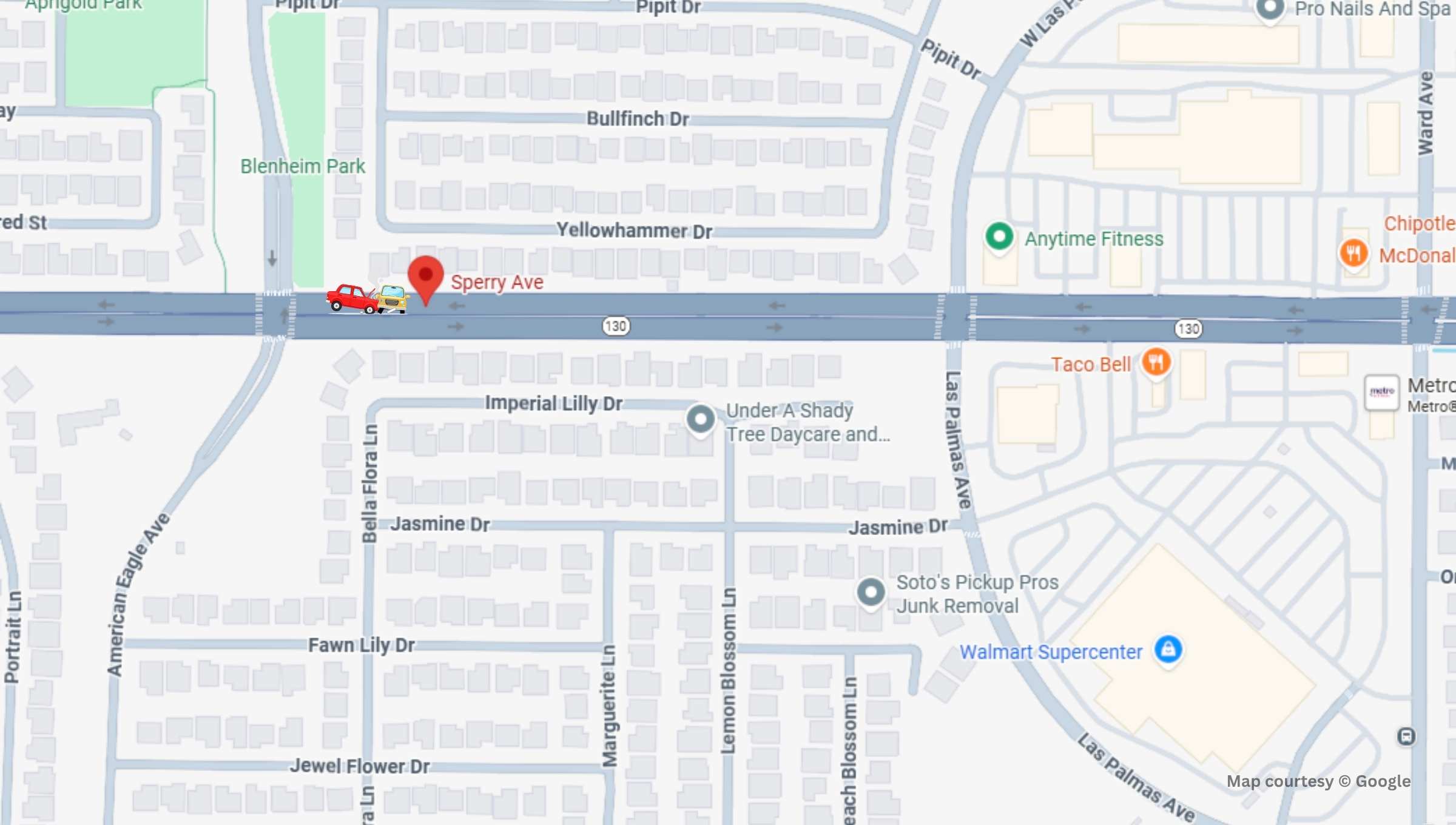 Patterson, CA - One Injured in Multi-Vehicle I-5 Sperry Ave Crash