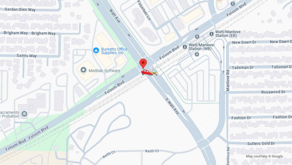 Sacramento, CA - Woman Killed, Two Injured in Crash at Watt Ave and Kiefer Blvd