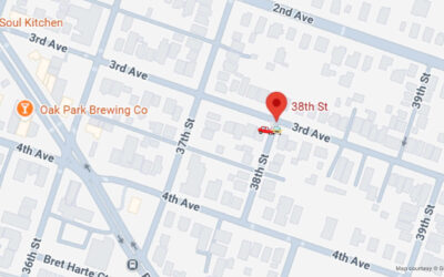 Sacramento, CA – One Injured in Crash at 38th & P Streets