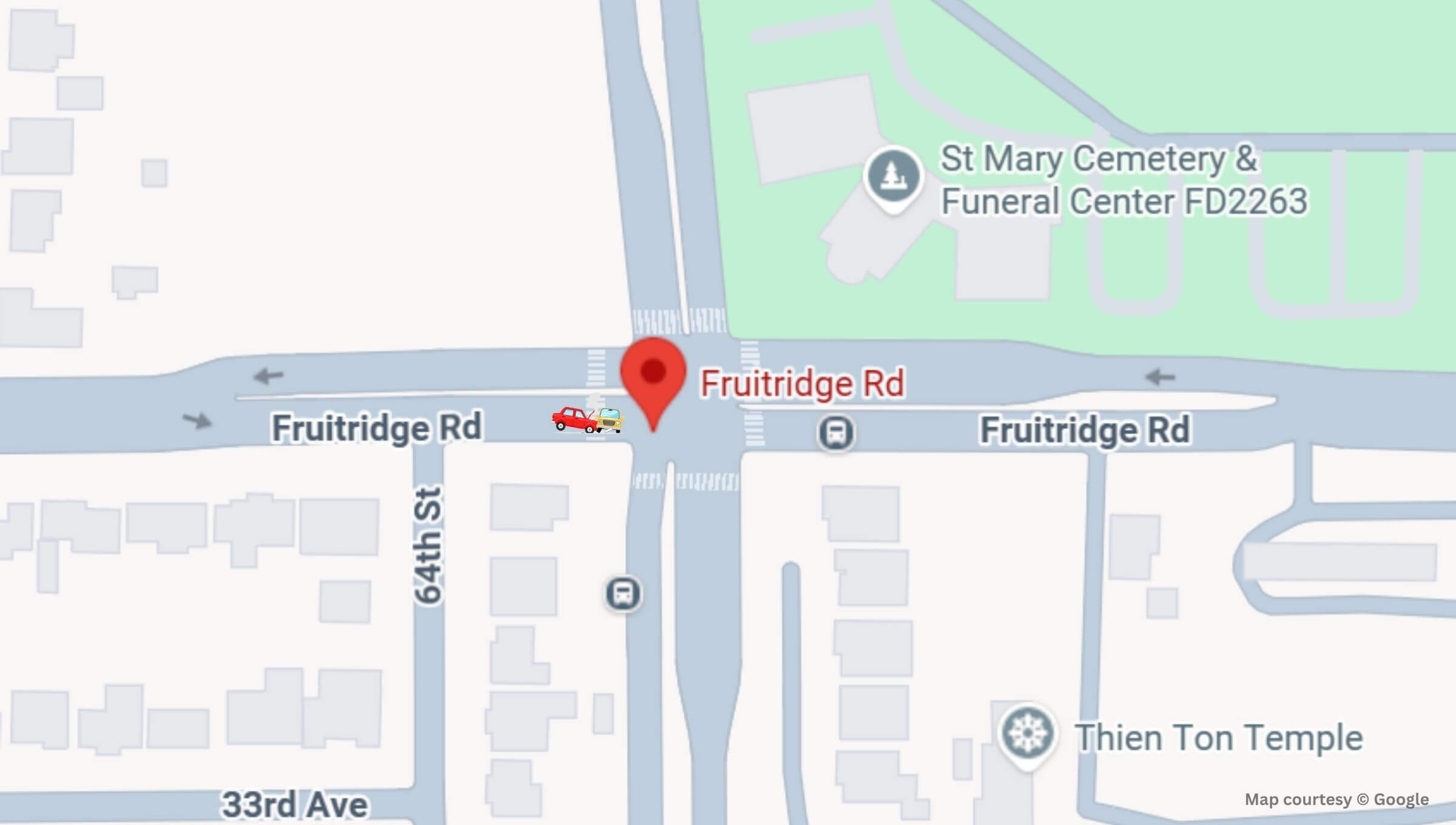 Sacramento, CA - At Least One Injured in Two-Vehicle Crash on Fruitridge Rd