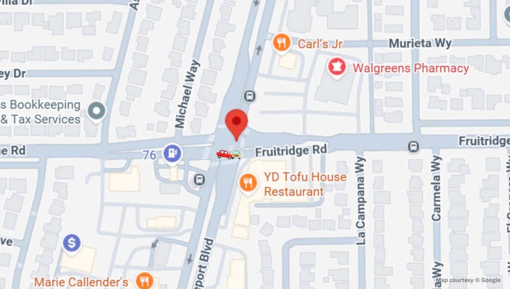 Sacramento, CA - Woman Injured in Crash at Freeport & Fruitridge