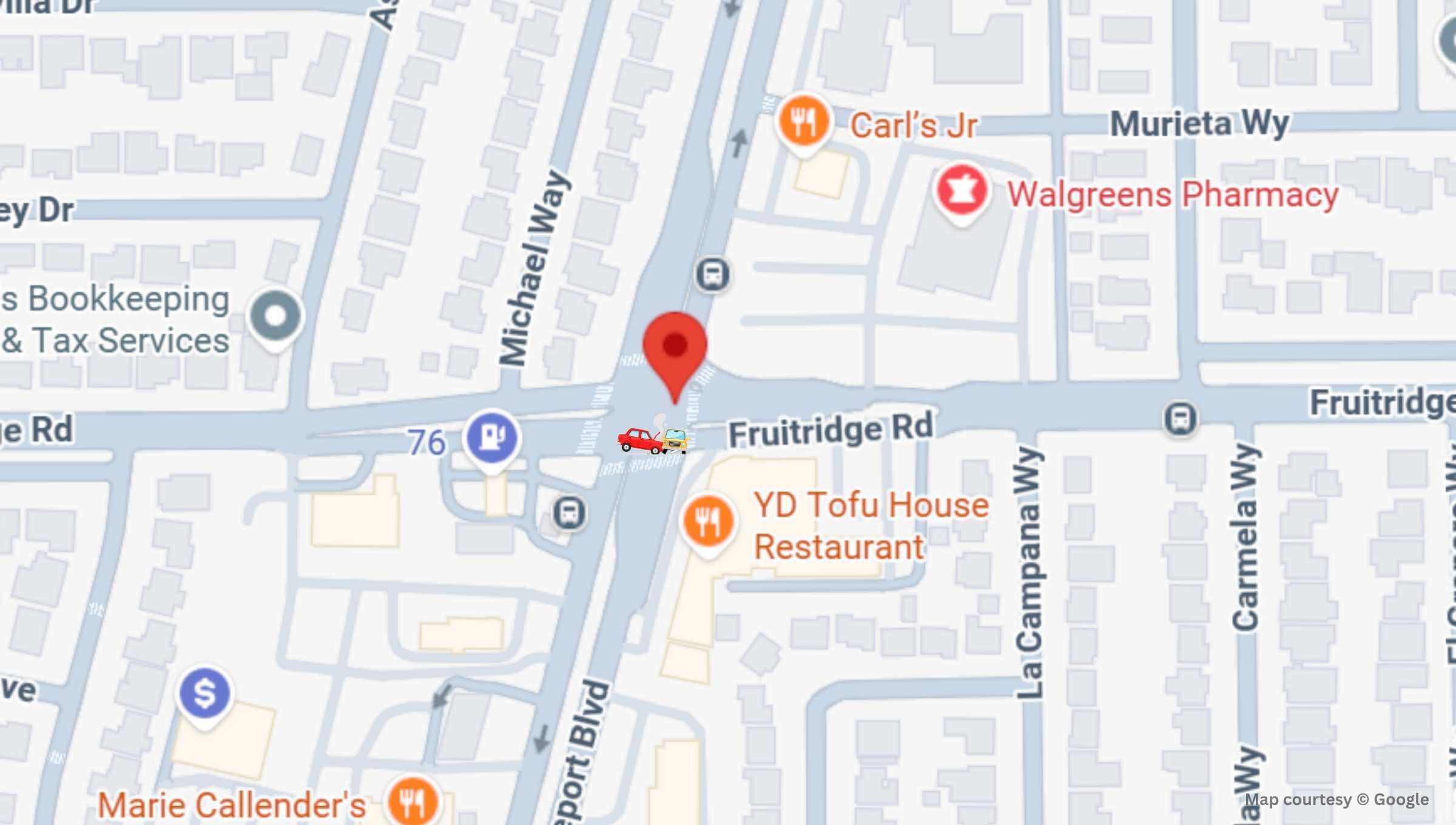 Sacramento, CA - Woman Injured in Crash at Freeport & Fruitridge