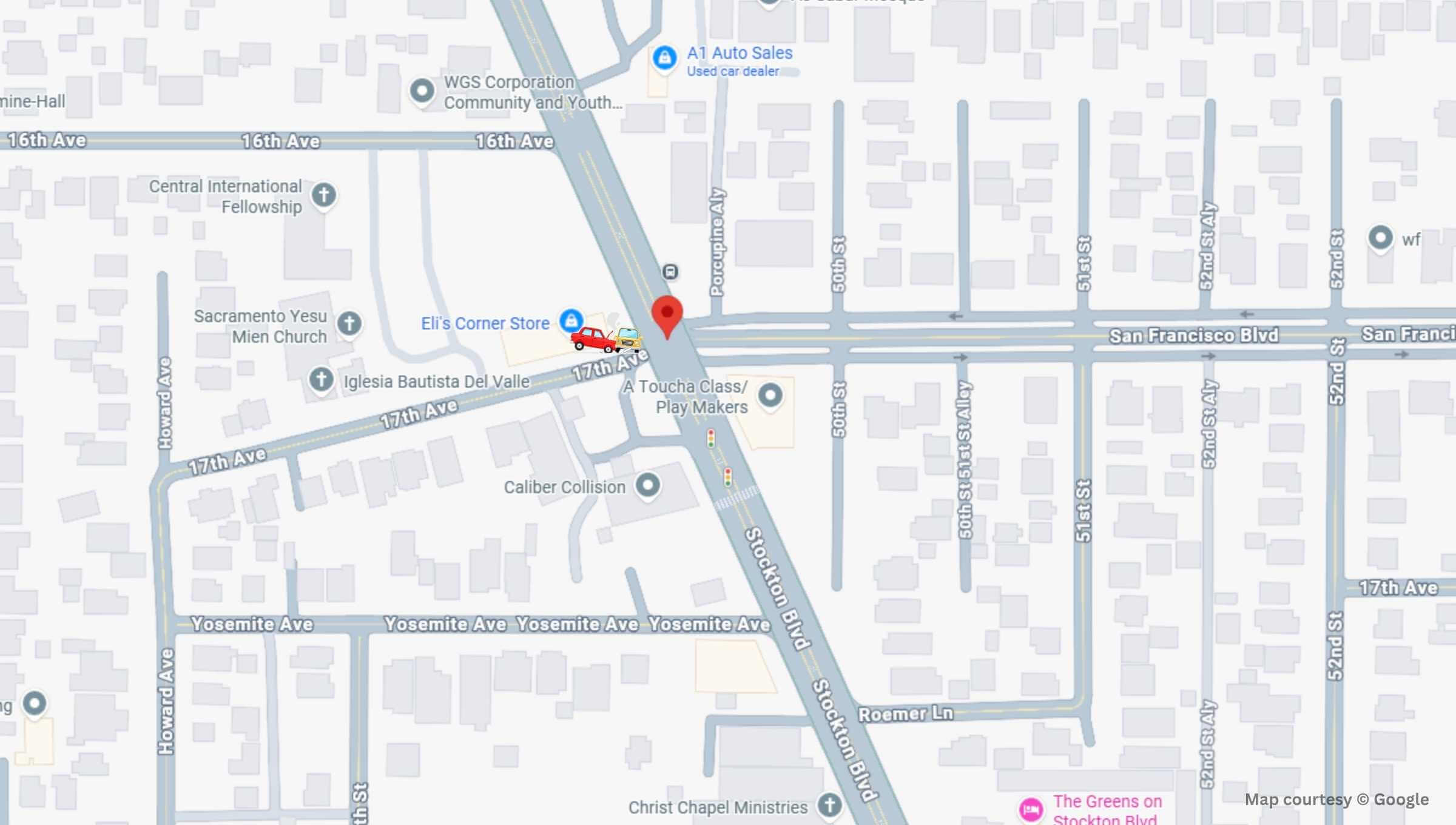 South Sacramento, CA - Pedestrian Injured in Hit-and-Run