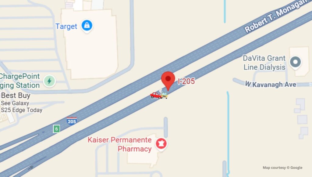 Tracy, CA - Injuries Reported in I-5/I-205 Crash